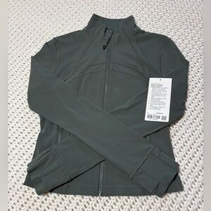 lululemon define cropped jacket nulu in palm deco size 8